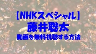 NHKスペシャル 藤井聡太 動画
